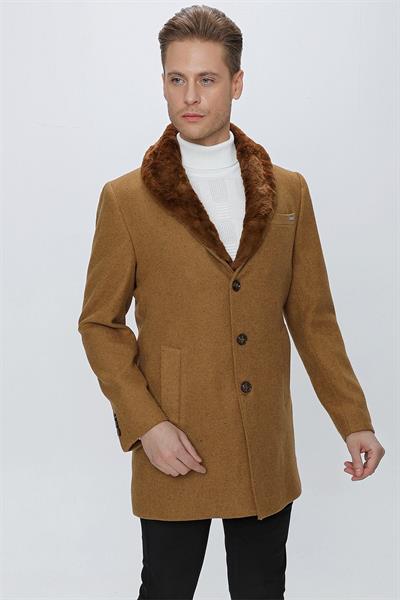 PLT 080 Camel Klasik Palto
