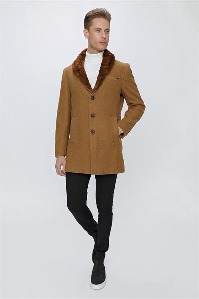 PLT 080 Camel Klasik Palto