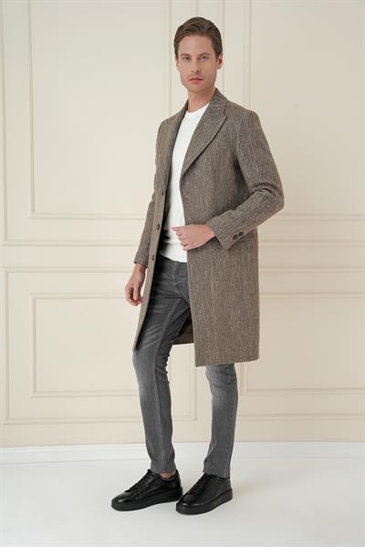 PLT 085 Haki Klasik Palto