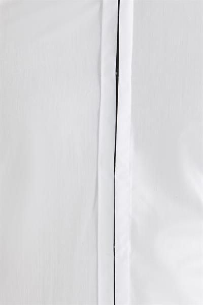 Slim Fit Duble Manşet Gizli Düğme Ata Yaka Beyaz Damatlık Smokin Gömlek  Gk 362