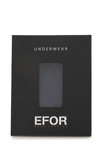 Slim Model %100 Modal Esnek Düz Lacivert Erkek Boxer 05