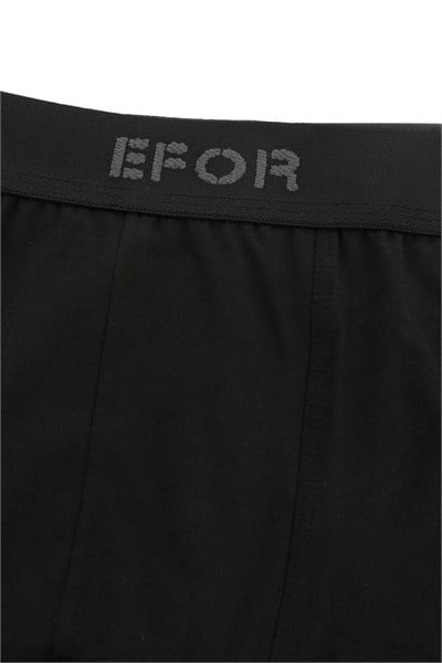 Slim Model %100 Modal Esnek Düz Siyah Erkek Boxer 05