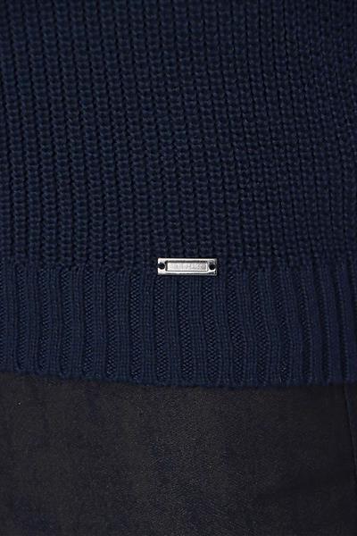 SÜVETER 01 Slim Fit Lacivert Süveter Triko