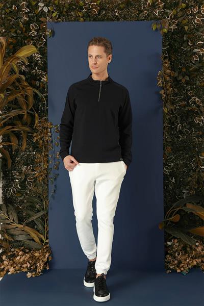 SWT 012 SWEA Slim Fit Lacivert Spor 47 - Sweatshırt