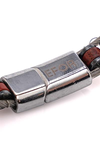 Taş Ve Metal Tasarım Akik Bileklik 094