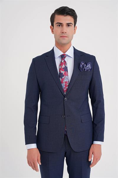 TK 916 TAKIM Slim LACİVERT KLASİK