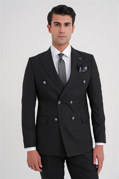 TK 920 TAKIM Slim SİYAH KRUVAZE