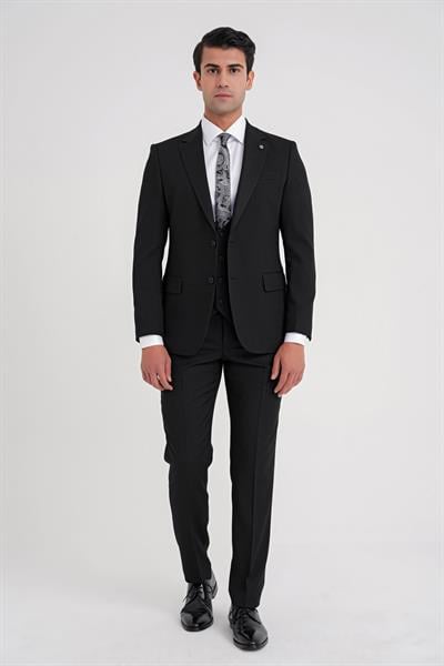 TK 924 TAKIM Slim SİYAH KLASİK