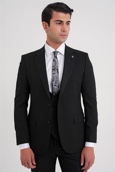 TK 924 TAKIM Slim SİYAH KLASİK