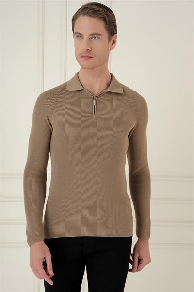 TR 878 TRİKO SLİM FİT VİZON BASİC