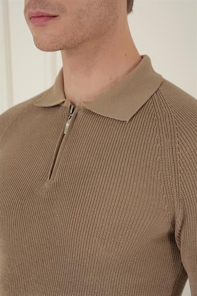 TR 878 TRİKO SLİM FİT VİZON BASİC