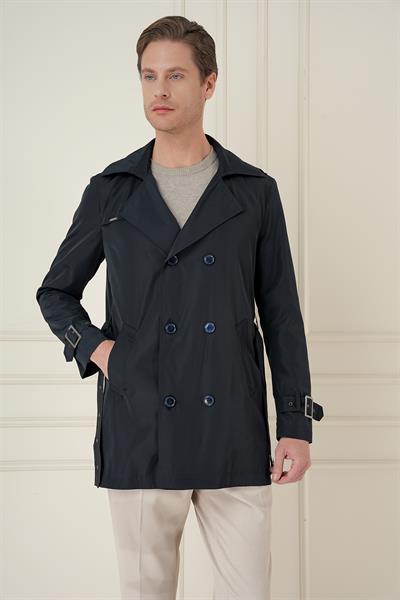 TRENÇKOT 04 Lacivert Pardösü