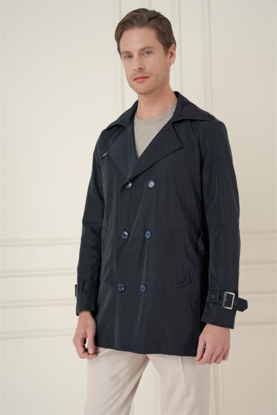 TRENÇKOT 04 Lacivert Pardösü