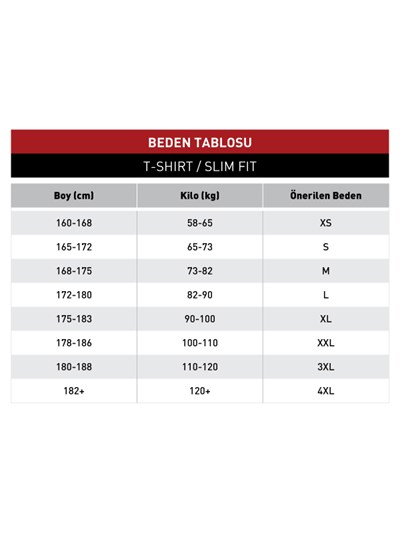 Slim Fit %100 Pamuk Beyaz Spor Tişört TS 770