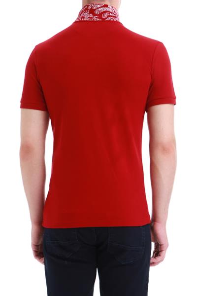 TS 789 Slim Fit Bordo Spor T-Shirt