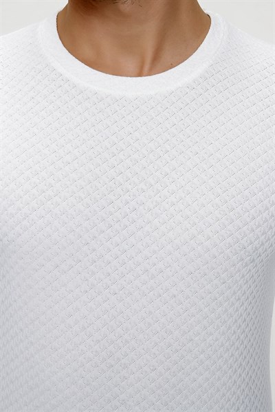 TS 819 Ekru Spor T-Shirt