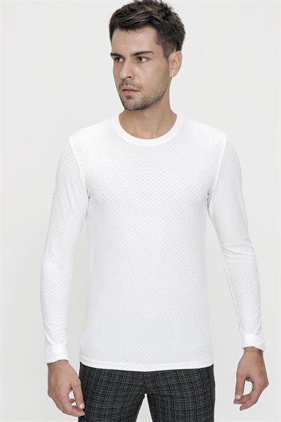 TS 819 Ekru Spor T-Shirt