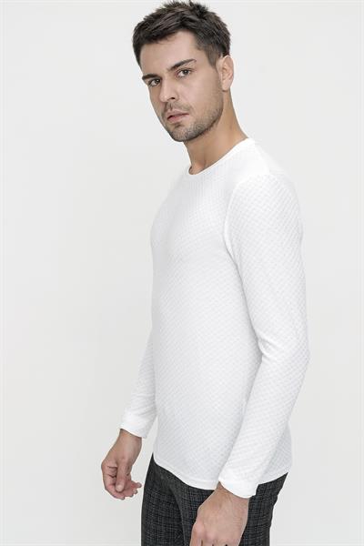 TS 819 Ekru Spor T-Shirt