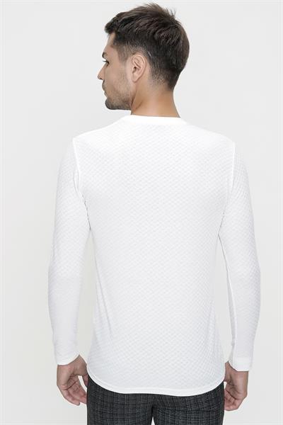 TS 819 Ekru Spor T-Shirt