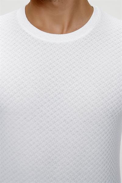 TS 819 Ekru Spor T-Shirt