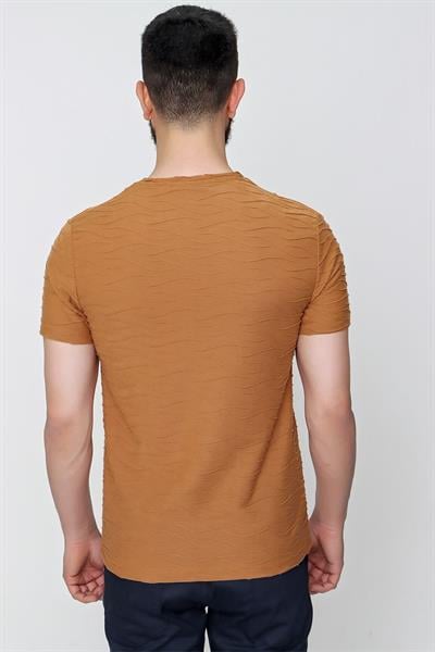 TS 822 Bej Spor T-Shirt