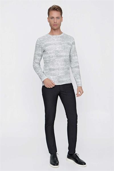 TS 839 Gri Spor T-Shirt