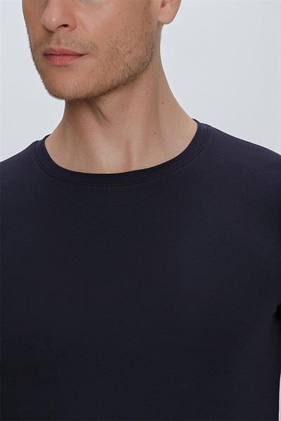 TS 841 Lacivert Spor T-Shirt