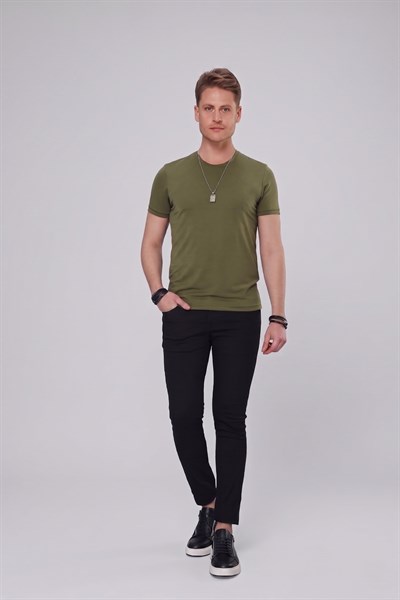 TS 846 Haki Spor T-Shirt