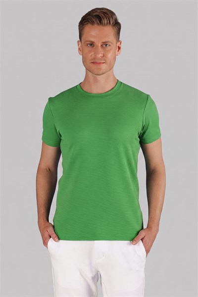 TS 852 Yeşil Spor T-Shirt