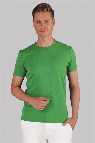 TS 852 Yeşil Spor T-Shirt