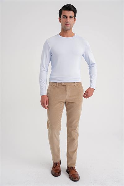 TS 870 T-SHIRT Slim BUZ MAVI CASUAL