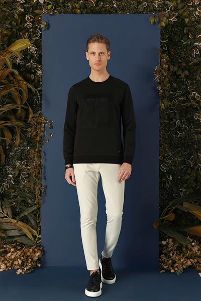 TS 873 Slim Fit Siyah Spor T-Shirt