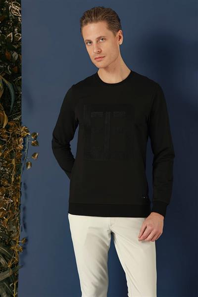 TS 873 Slim Fit Siyah Spor T-Shirt