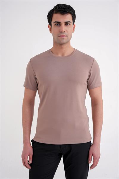 TS 885 T-SHIRT Comfort VİZON CASUAL