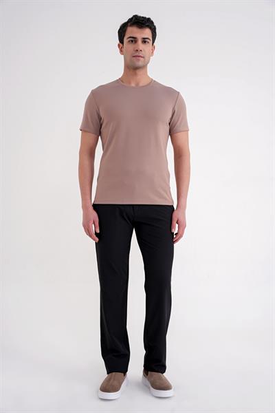 TS 885 T-SHIRT Comfort VİZON CASUAL