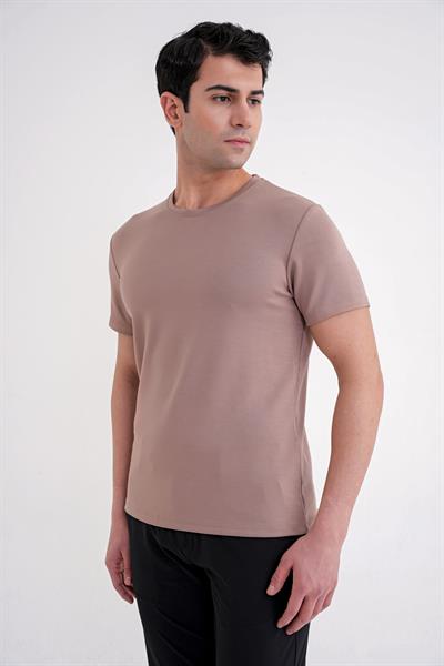 TS 885 T-SHIRT Comfort VİZON CASUAL