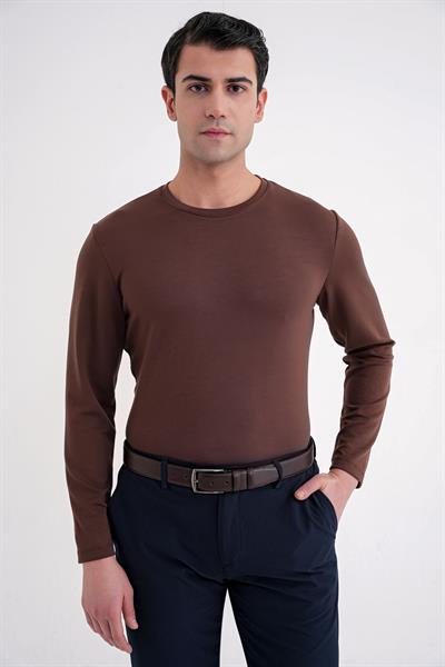 TS 892 T-SHIRT Comfort KAKAO CASUAL
