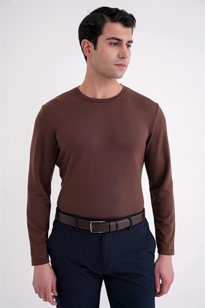 TS 892 T-SHIRT Comfort KAKAO CASUAL