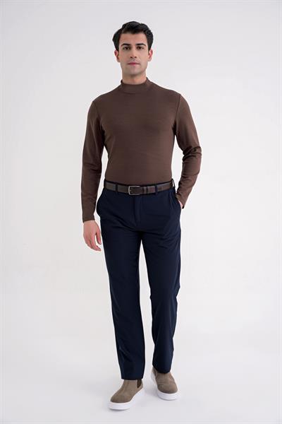 TS 894 T-SHIRT Slim KAKAO CASUAL