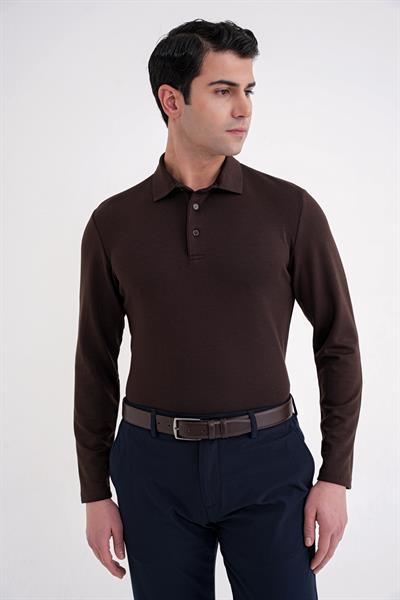 TS 921 T-SHIRT Comfort KAHVERENGİ