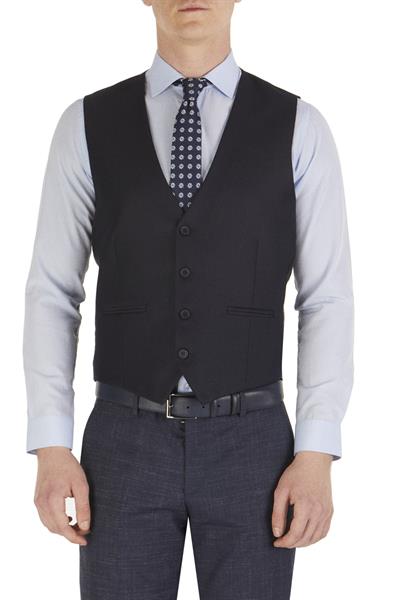Y 102 Slim Fit Klasik Lacivert Yelek