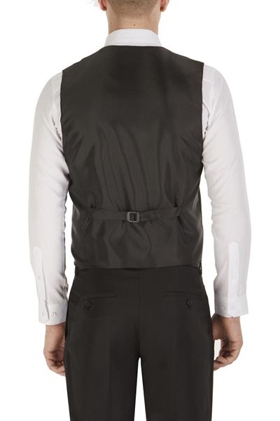 Y 102 Slim Fit Klasik Siyah Yelek