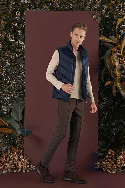 Y 161 Lacivert Klasik Yelek