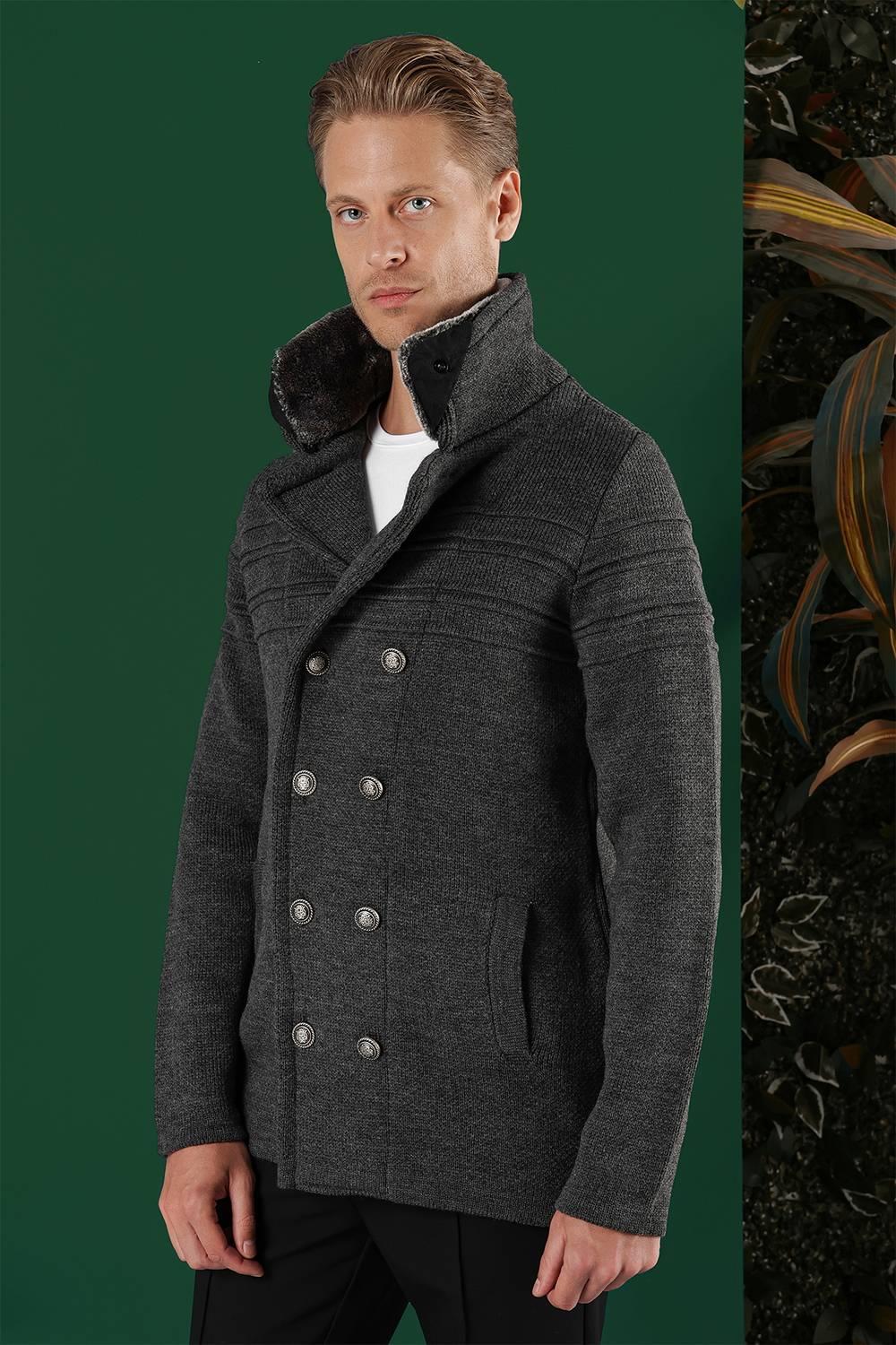 02 Slim Fit Antrasit Spor Kaban