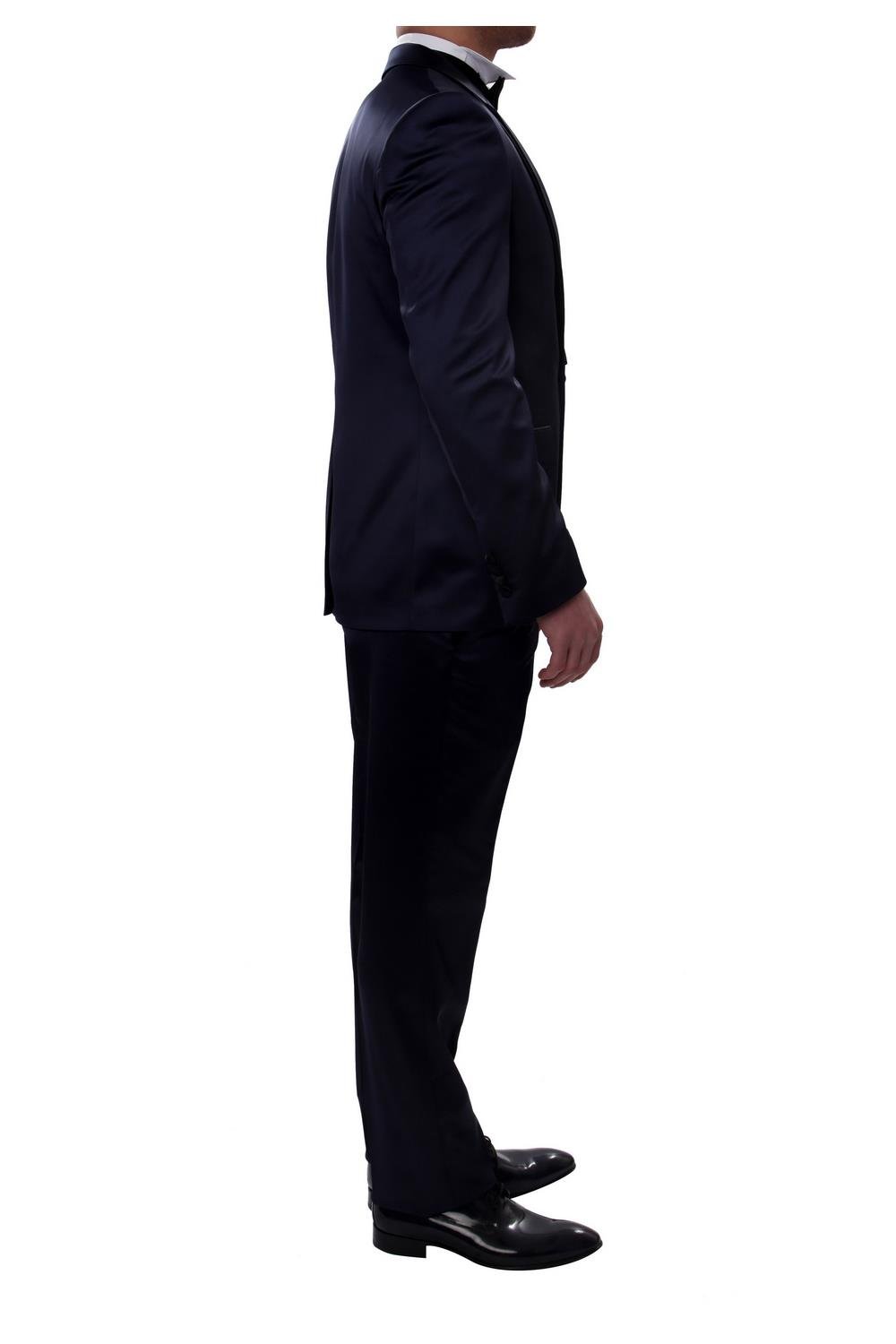 027 Slim Fit Lacivert Black Takım Elbise