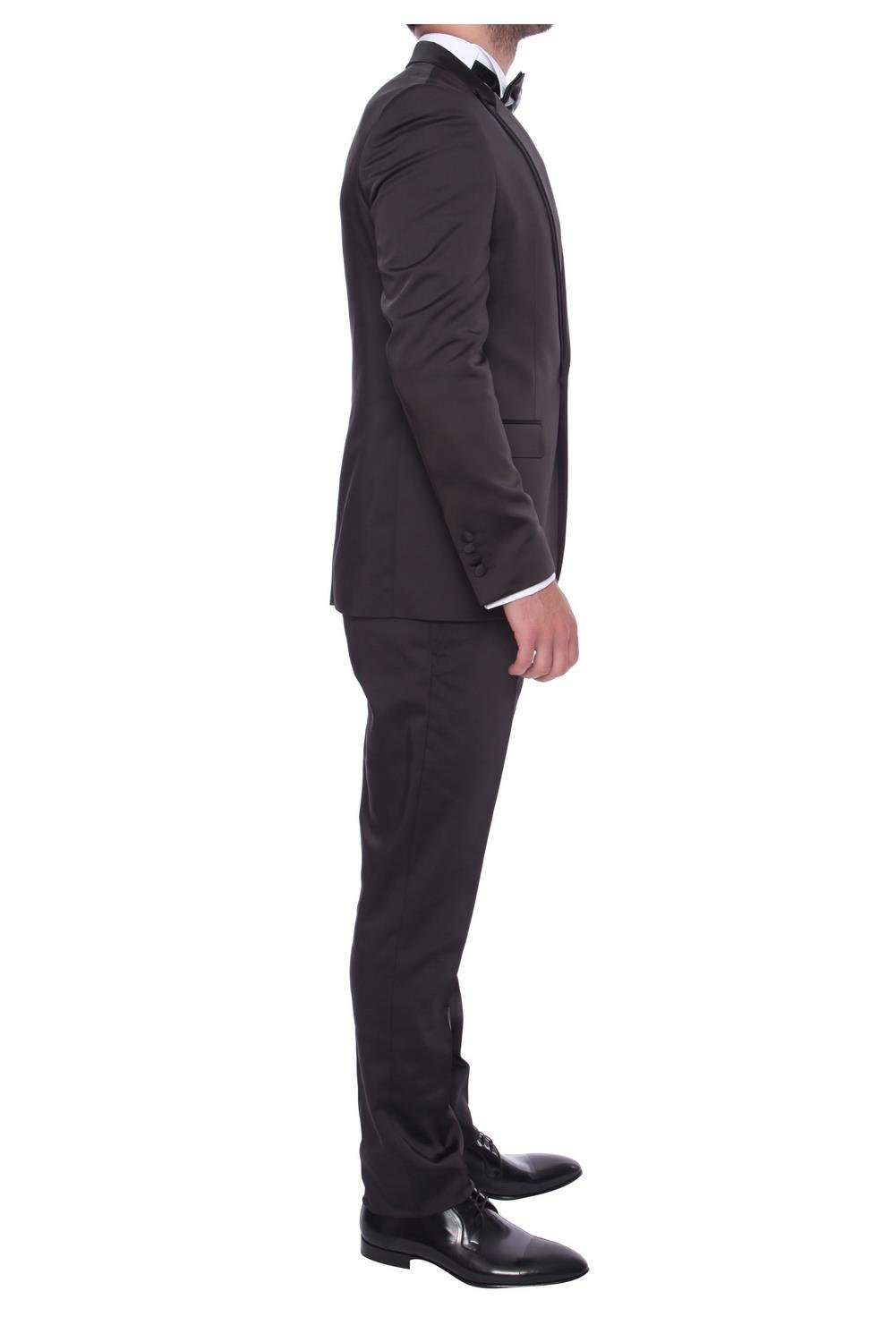 027 Slim Fit Siyah Black Takım Elbise