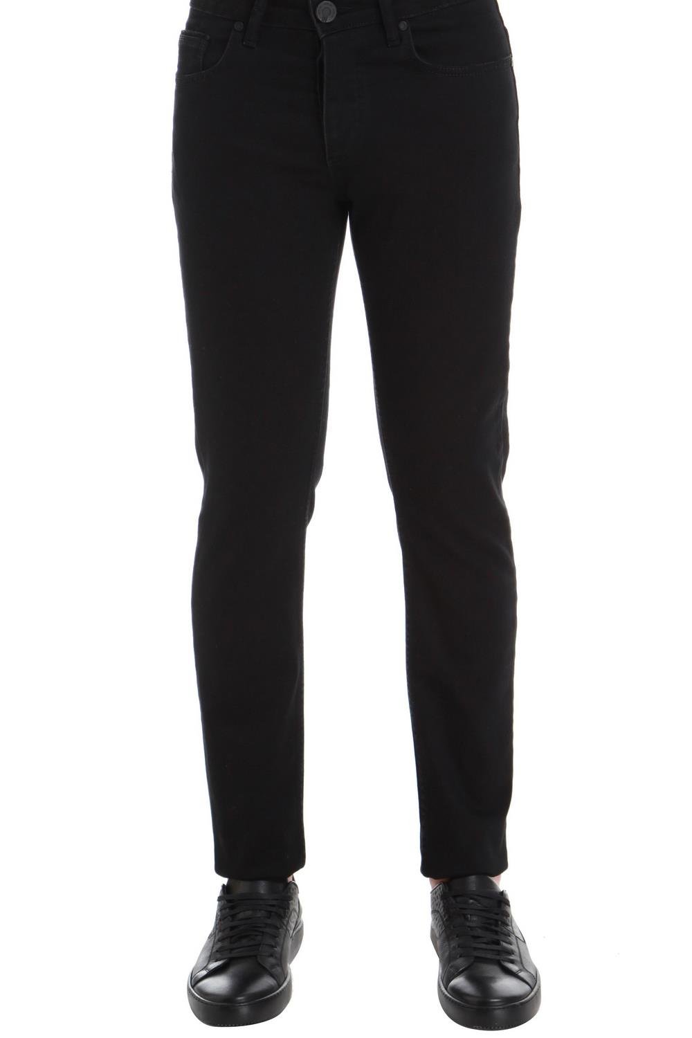 034 Slim Fit Siyah Jean Pantolon