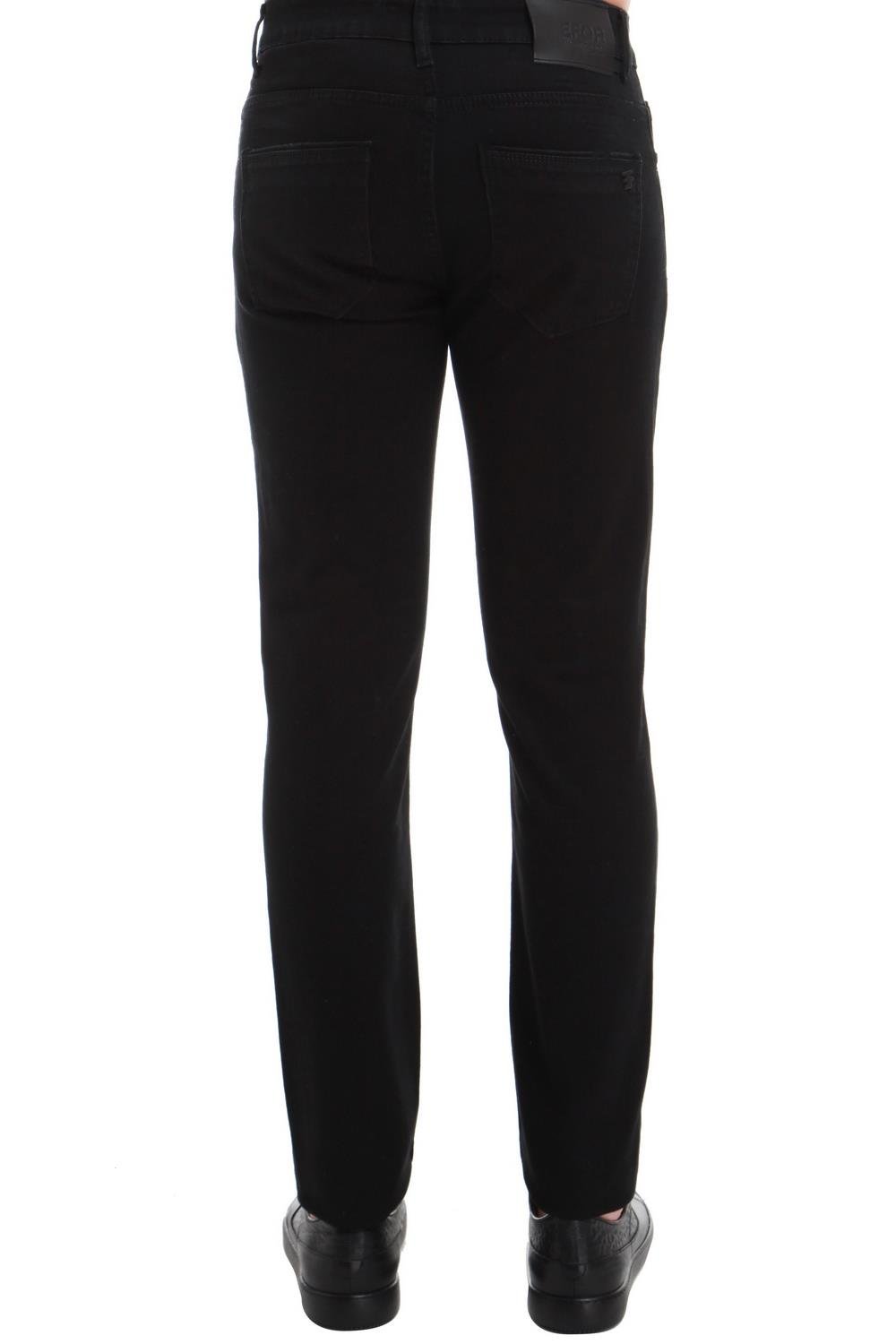 034 Slim Fit Siyah Jean Pantolon