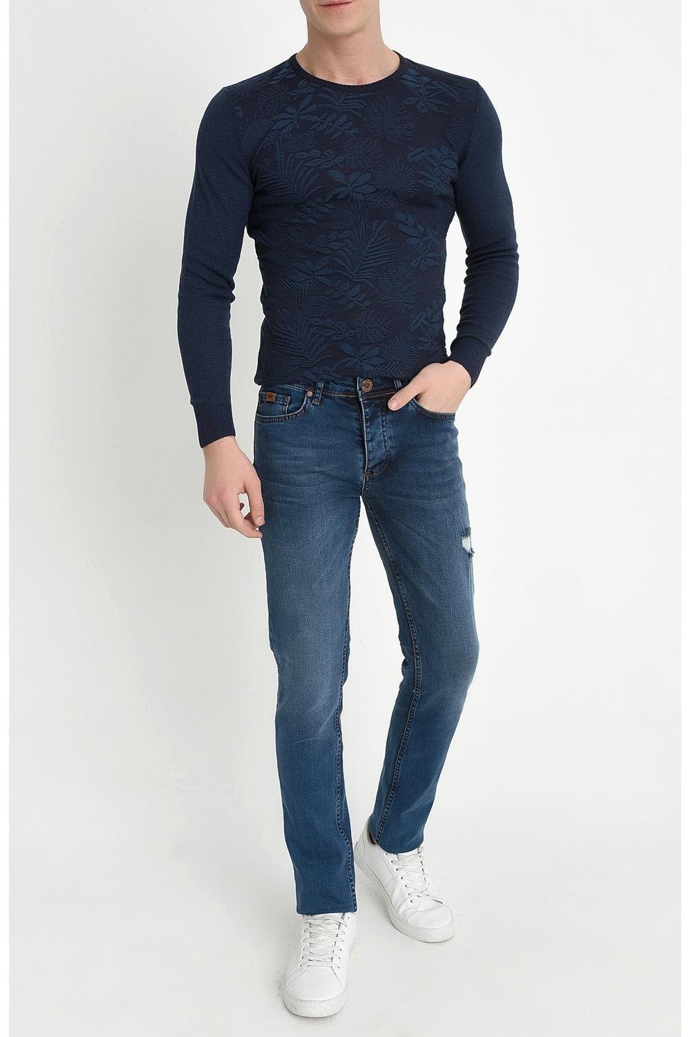 044 Slim Fit Mavi Jean Pantolon