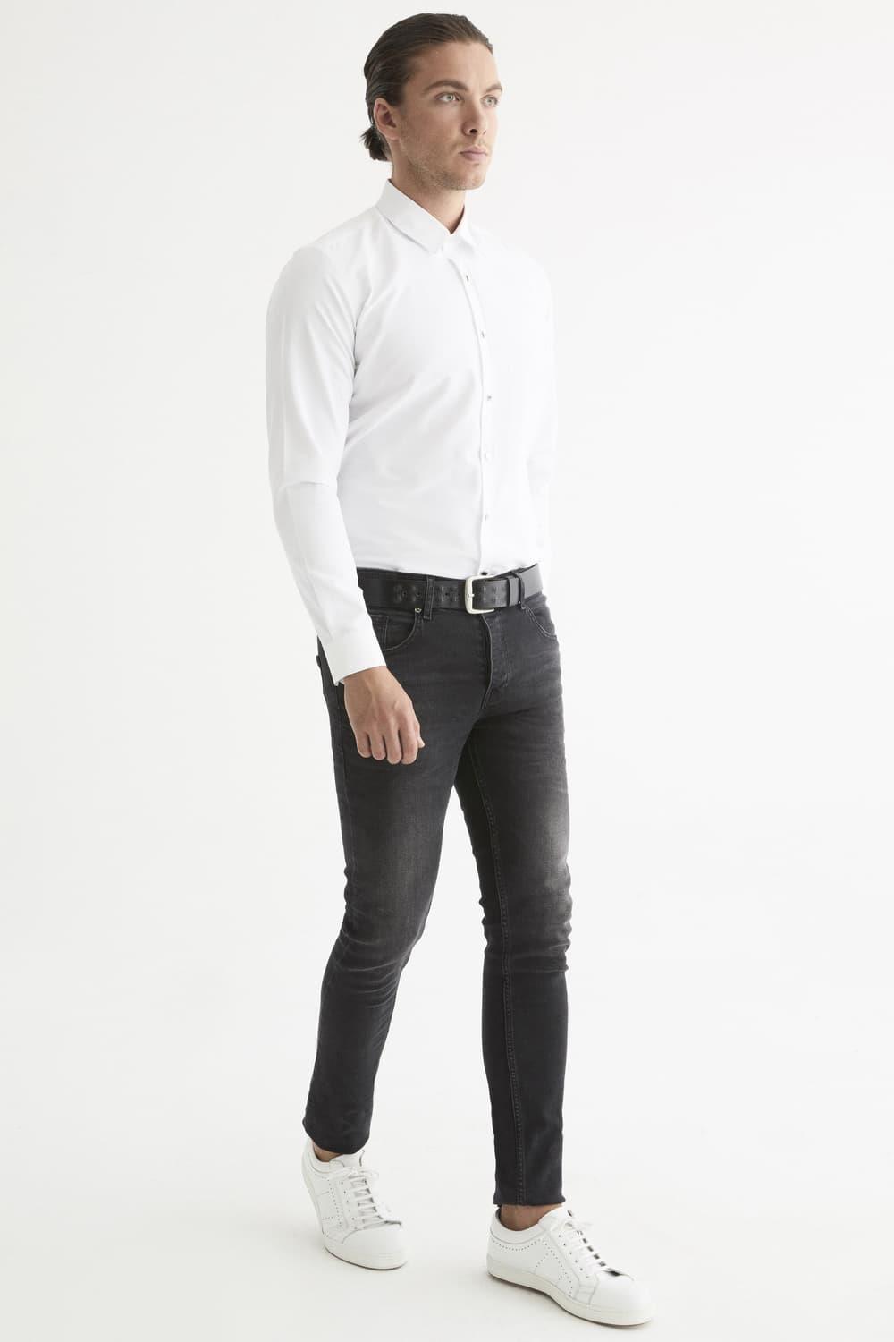 066 Slim Fit Siyah Jean Pantolon